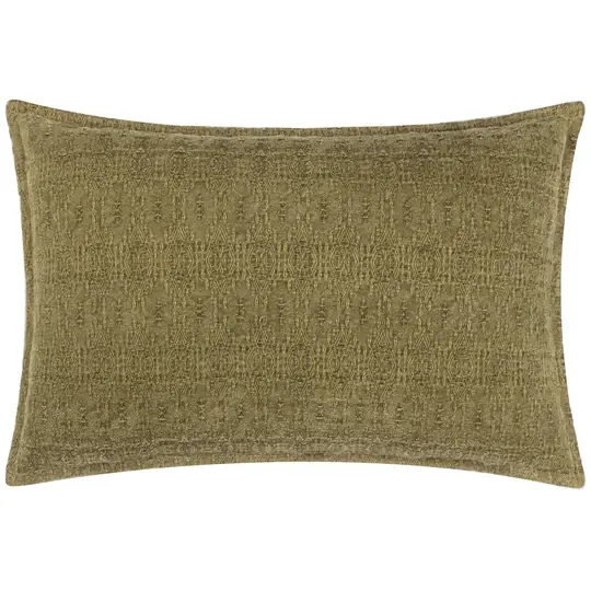 Ramas Jacquard Green Cushion
