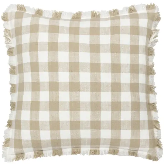 Barton Check Cushion