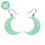 縮圖：Half Moon Drop Earrings - Glow in the Dark | Lunar | Halloween