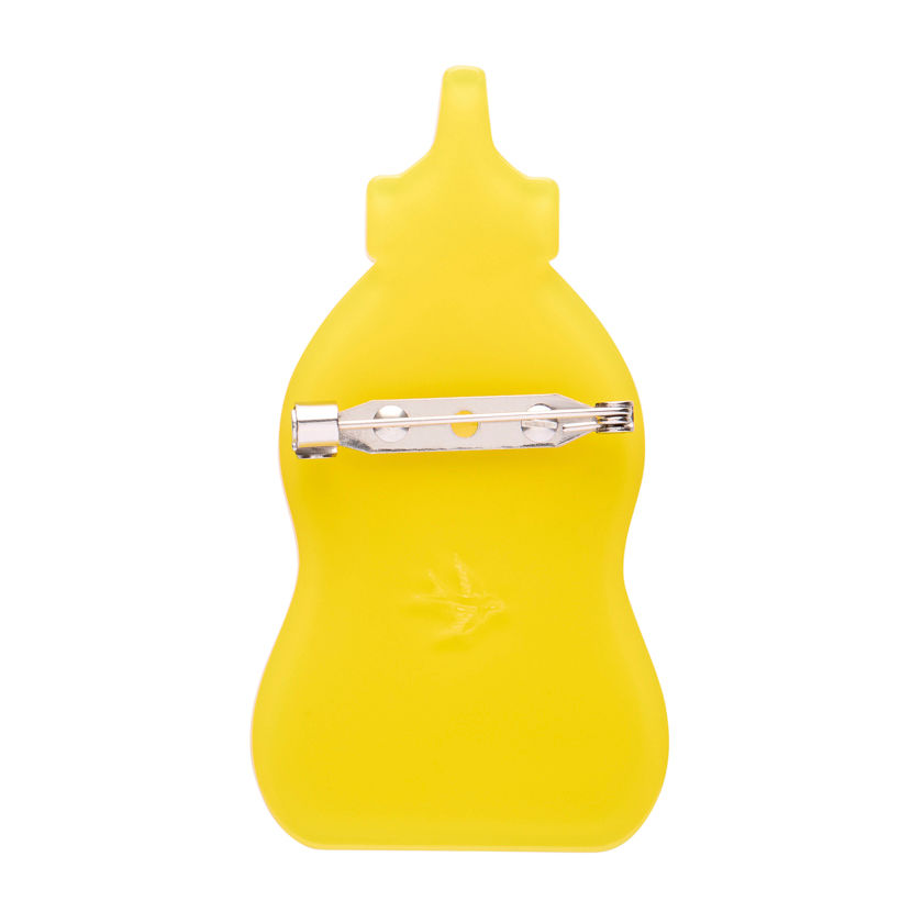 縮圖：Mustard Moments Brooch - Condiments Sauces - Food -Erstwilder