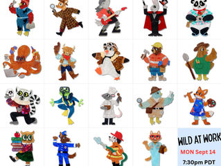 The Wildest Workforce Around: Meet Erstwilder’s Wild at Work Collection! Launching MONDAY Sept 14 at 7:30pm PDT