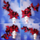 縮圖：Red & Black "Madame Butterfly PLUS" Fascinator Hat