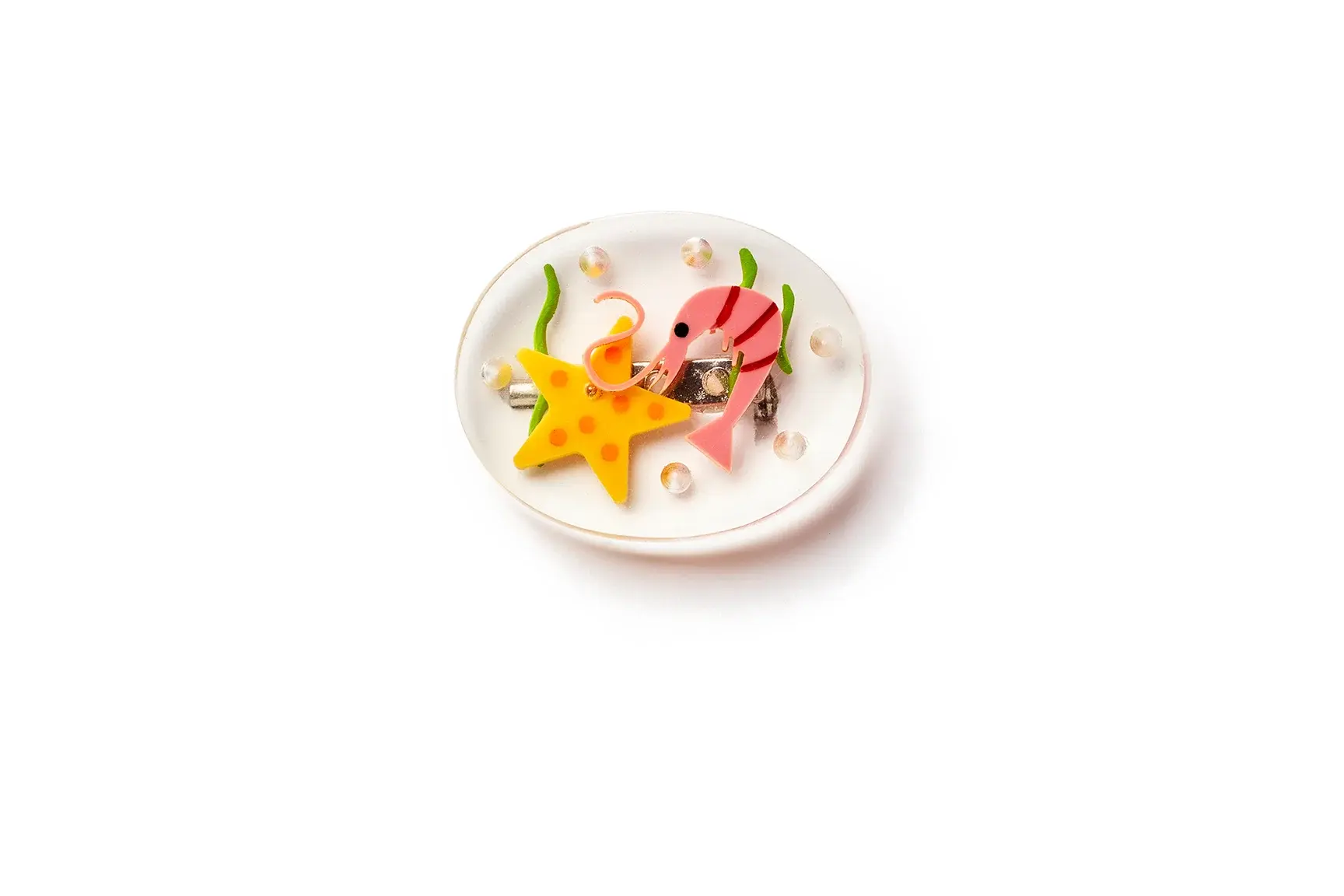 SHRIMPly The Best Brooch| Splendette | Ocean Life | Prawns