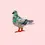 Thumbnail: Pigeon Brooch | The Peach Fuzz | Bird Lovers