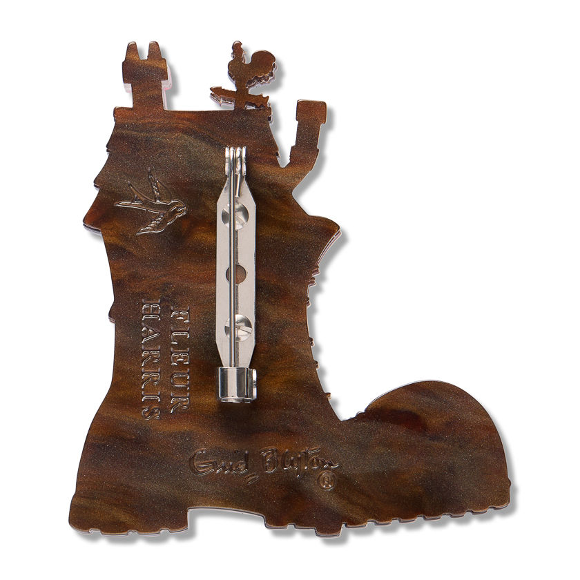 縮圖：Shoe House Brooch - Fleur Harris - The Magic Faraway Tree