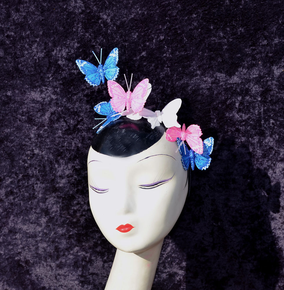 縮圖：LGBT, Bisexual, Pansexual, Transsexual, Asexual Pride Glitter Butterfly Headband