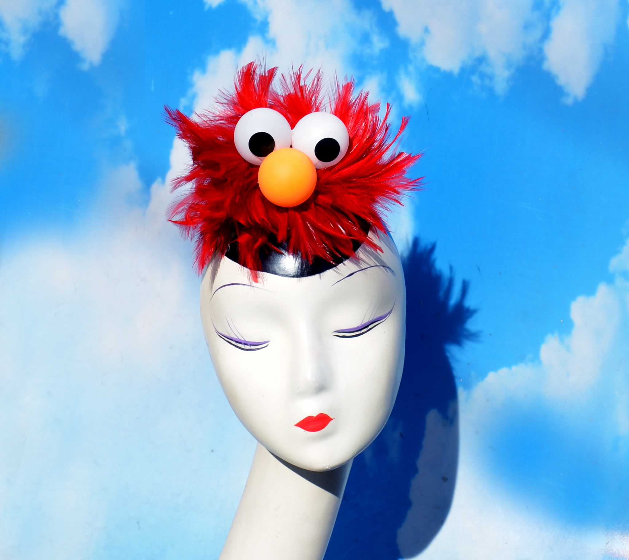 Sesame Street Elmo Costume Hat
