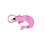 縮圖：Prawn Brooch by Little Moose | Pink Shrimp