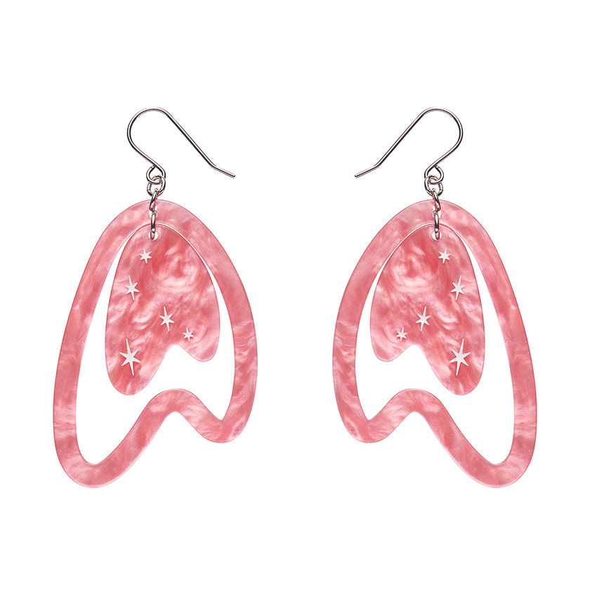 Atomic Boomerang Essential Earrings - Pink | Atomic Adobe | Retro
