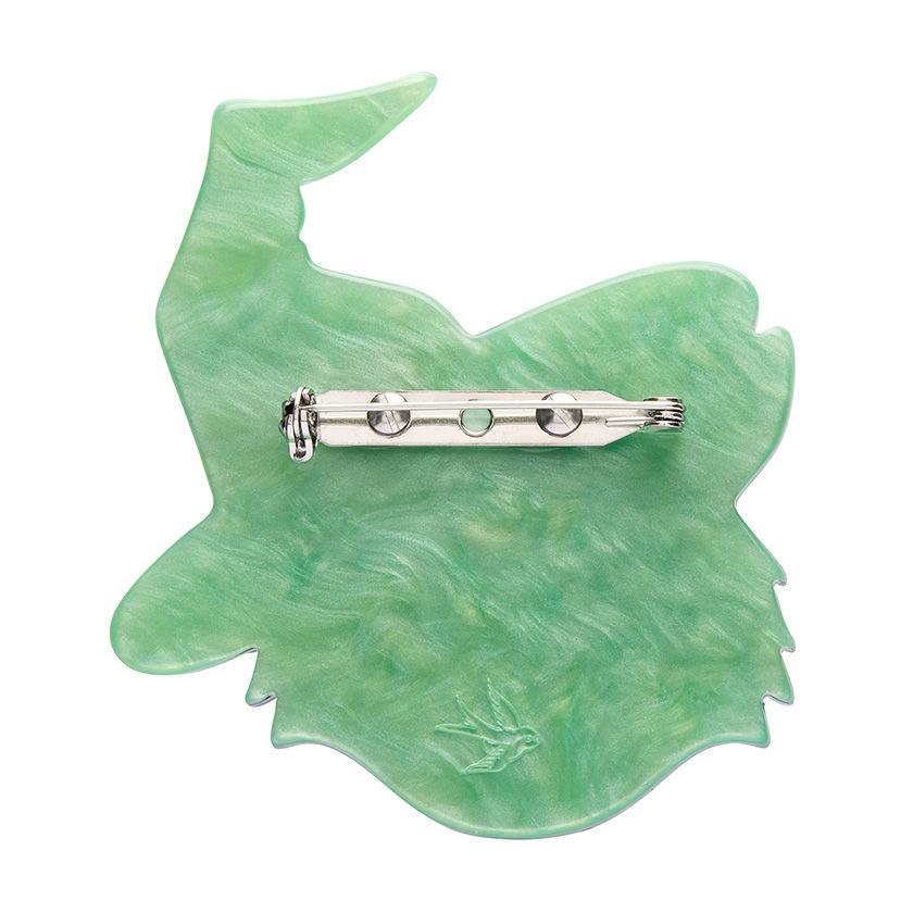 Thumbnail: Hex Kitten Brooch | Witch Cat | Halloween