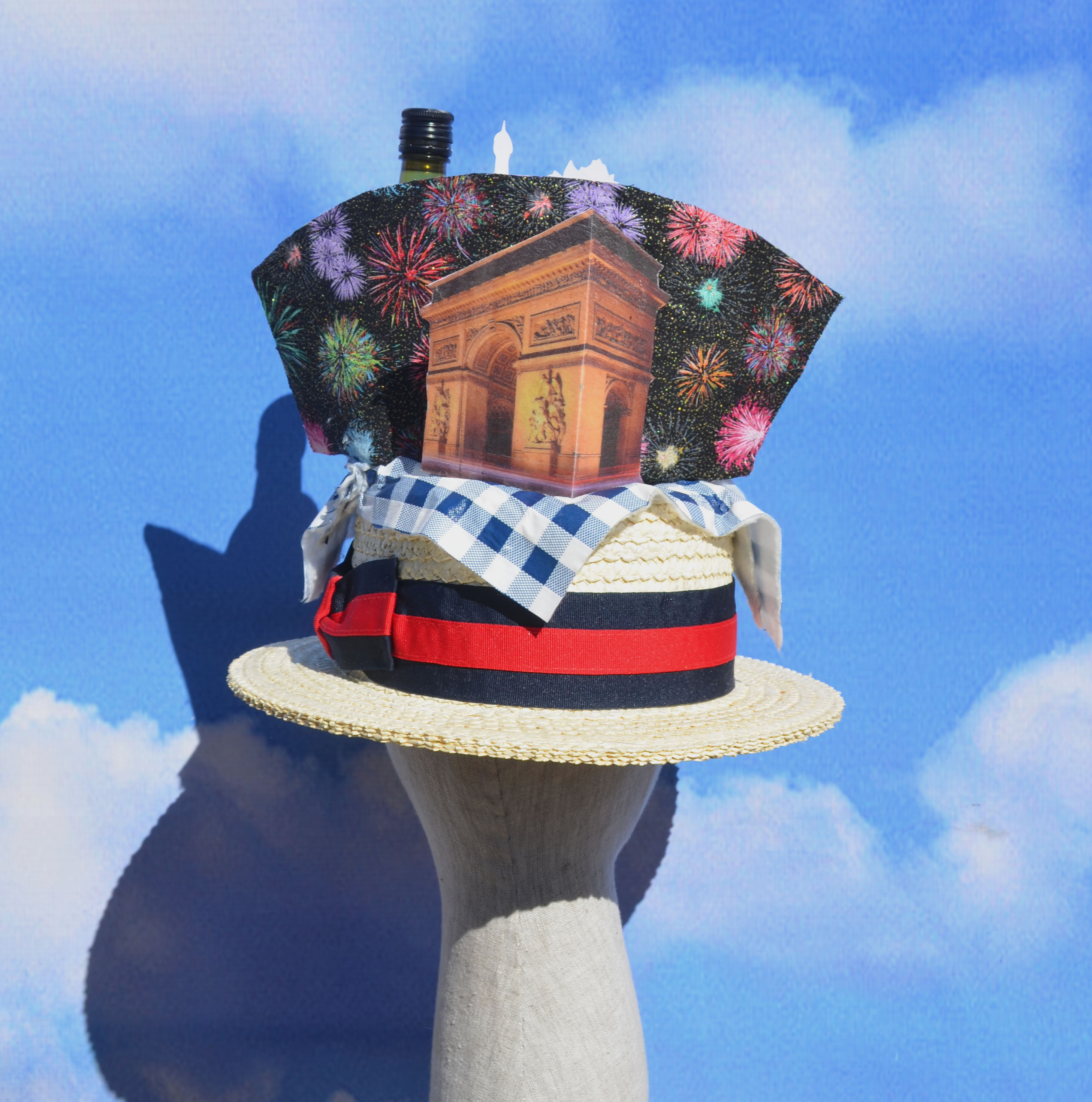 Arc de Triomphe (back of hat)