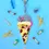 縮圖：Pizza Rat Keychain | The Peach Fuzz | Meme NYC Food Gifts