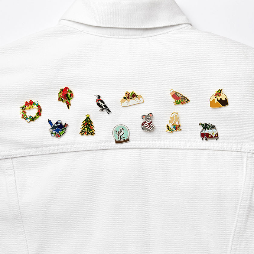 Thumbnail: The Good Pud Enamel Pin | Dessert | Australian Christmas
