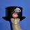 Thumbnail: Surrealist Salvador Dali "Eye of Time" or Mouth Black Top Hat