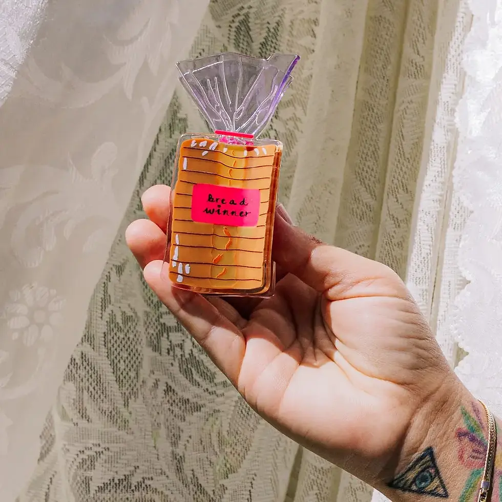 Thumbnail: Bread Winner Hair Claw Tpf X Lindsey Cherek Waller | The Peach Fuzz | Food
