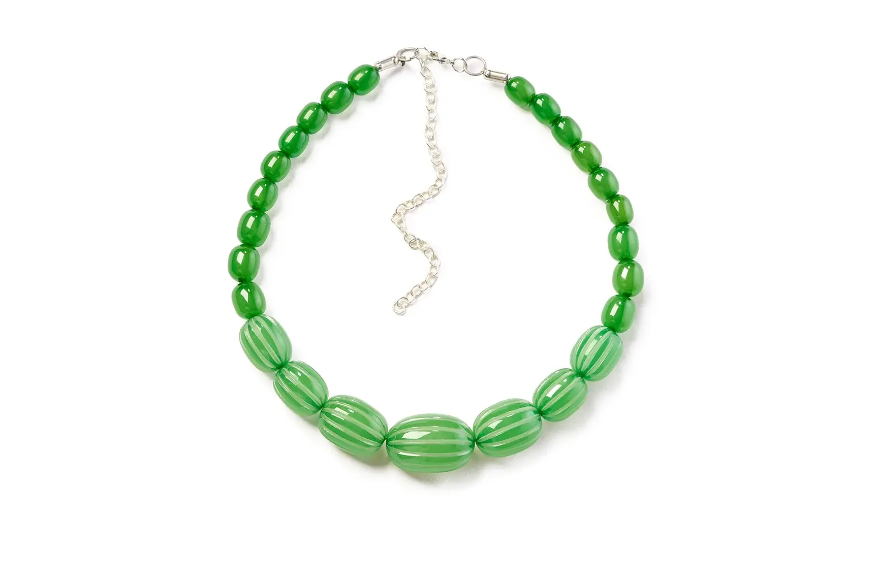 Absinthe Green Necklace | Splendette | Retro Vintage Style Jewelry