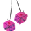 Thumbnail: Pink Dice Coin Purse | Gentle Thrills