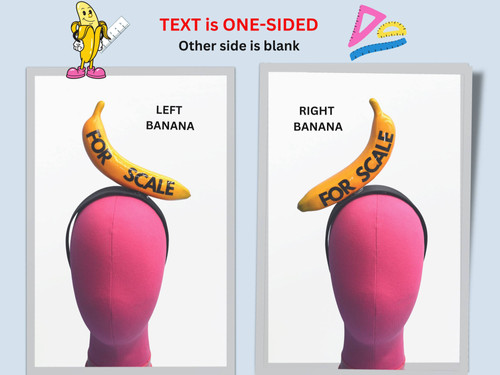 Banana FOR SCALE Novelty Headband | Internet Meme | Gag Gift