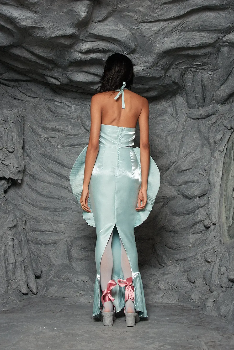 Thumbnail: Fish eating you Gown | Fashion Brand Company | Surreal Fish Costume | Mermaid