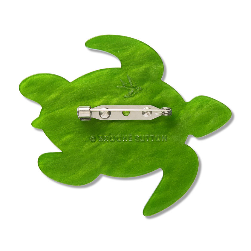 Thumbnail: Yaunati (Turtle) Brooch - Reptile - Aboriginal
