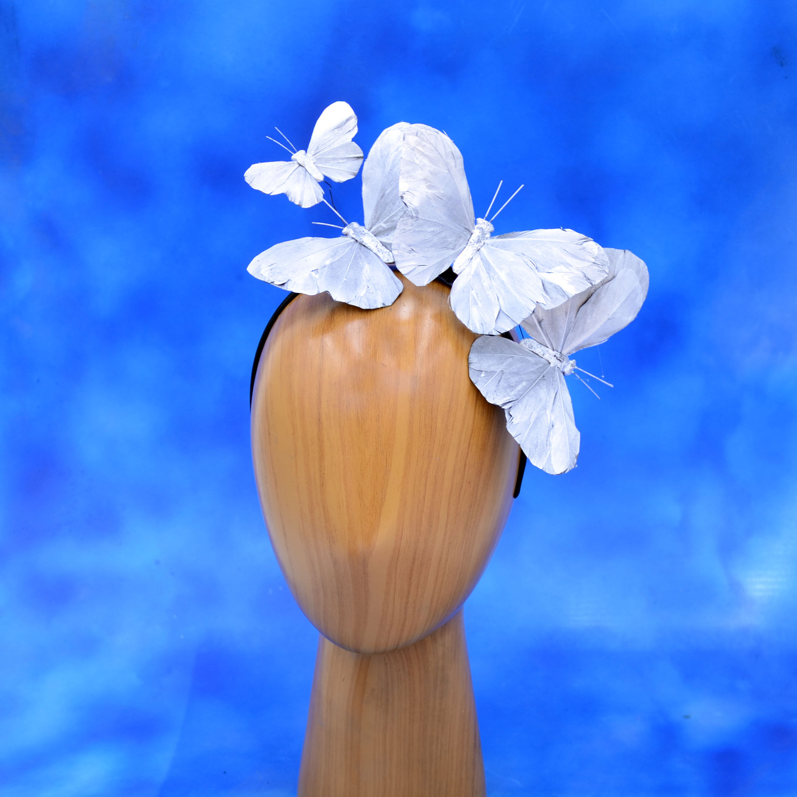 The "Mariposa" Headband - METALLIC Silver, Gold, Bronze Butterfly Headband