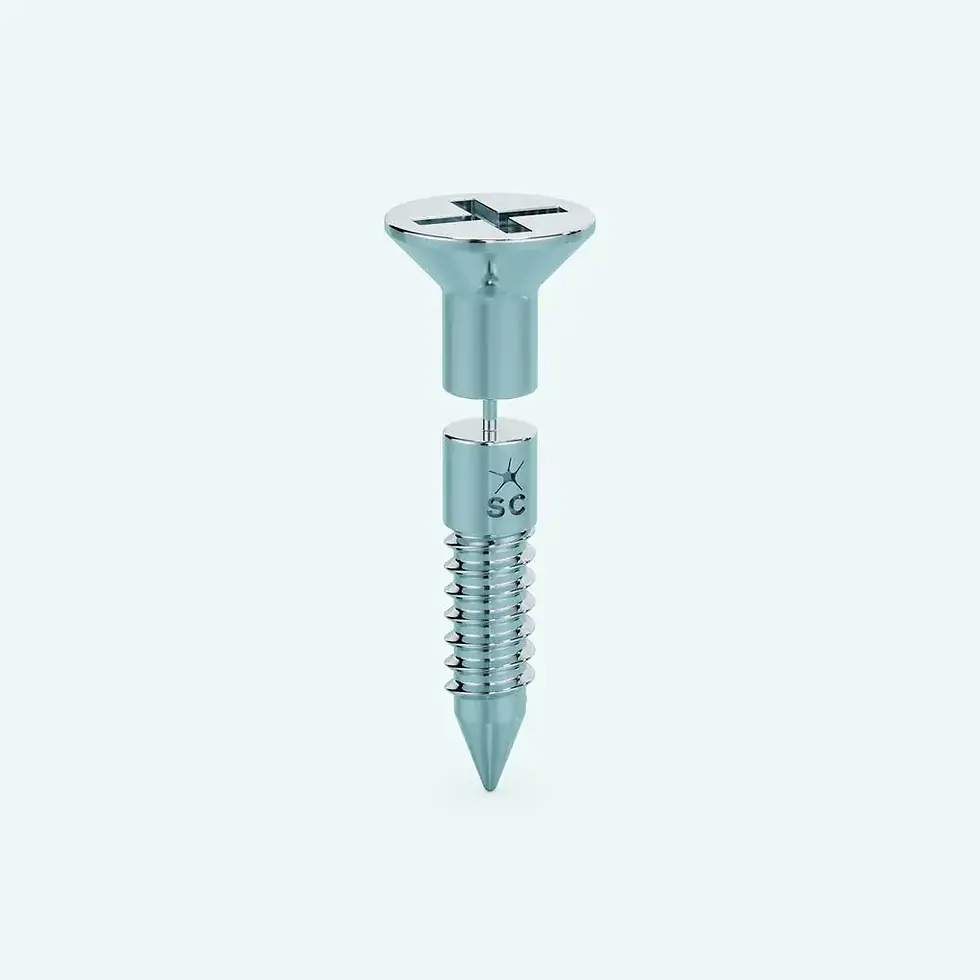 縮圖：Screw Earring - Short | STUDIOCULT  | Stainless Steel Novelty  | Cult-