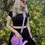 縮圖：Purple SNAIL Viral Handbag Purse |  Windy Willow | Kawaii Witchy Forest Fairy F