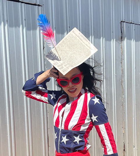 surrealist headpiece