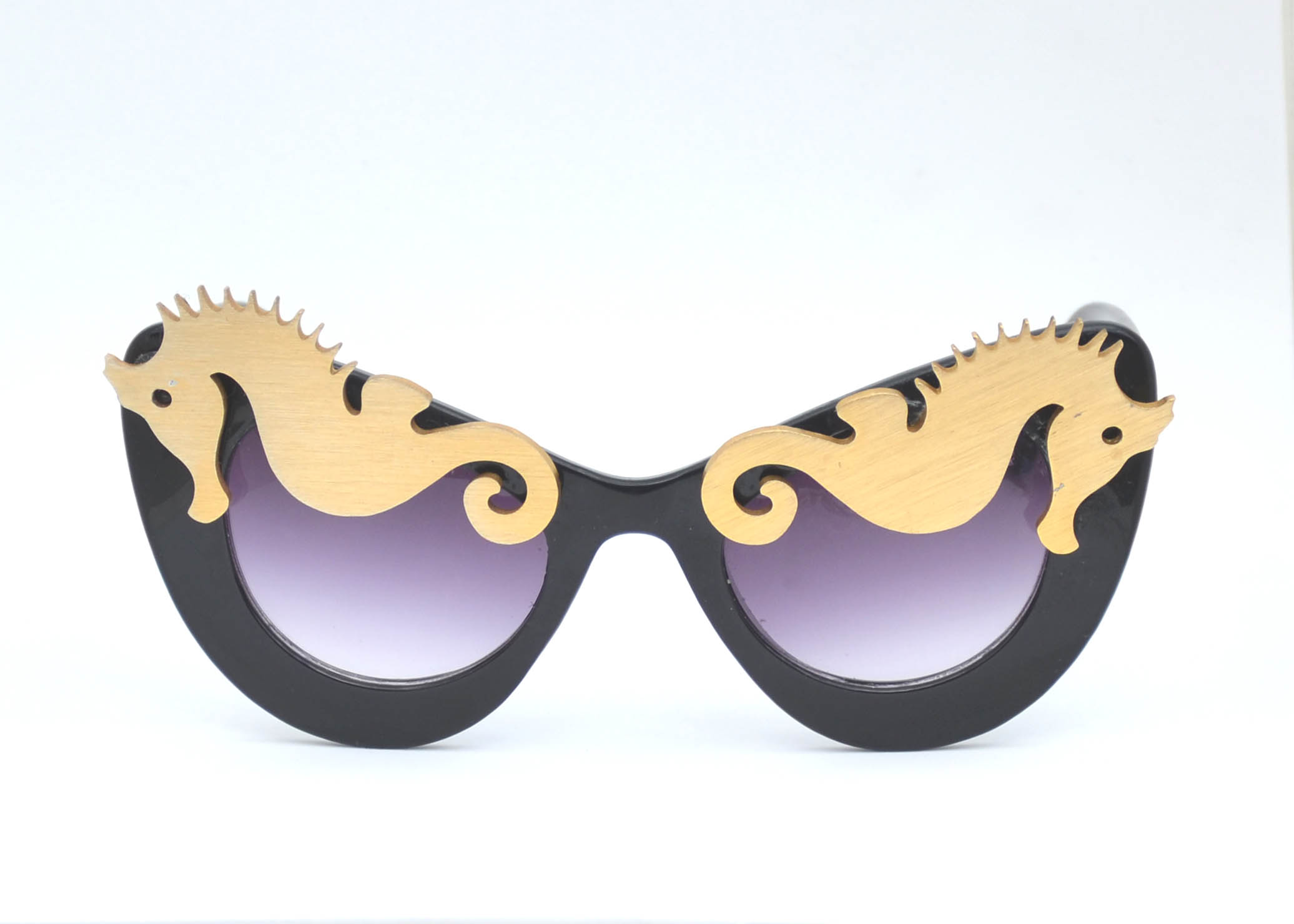 See Horsin' Around Seahorse Gold & Black