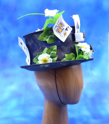 帽子 dali Surrealist Dali Black Top Hat with Cockroaches, Playing Cards