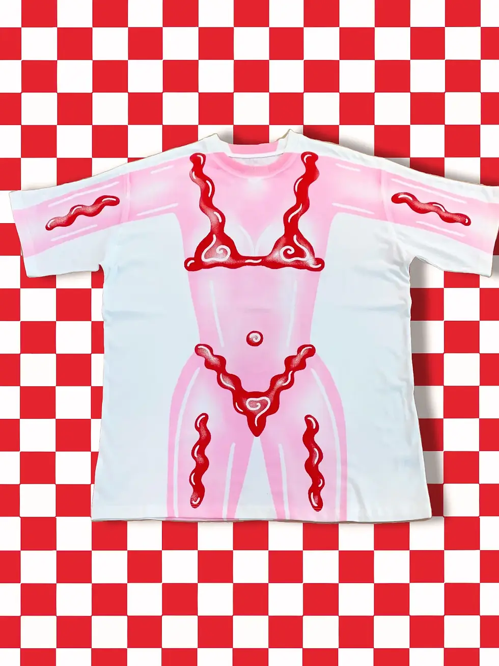Hot Dog Bikini Bod Unisex t-shirt | Matagora Club | Camp, Kitschy Fashion
