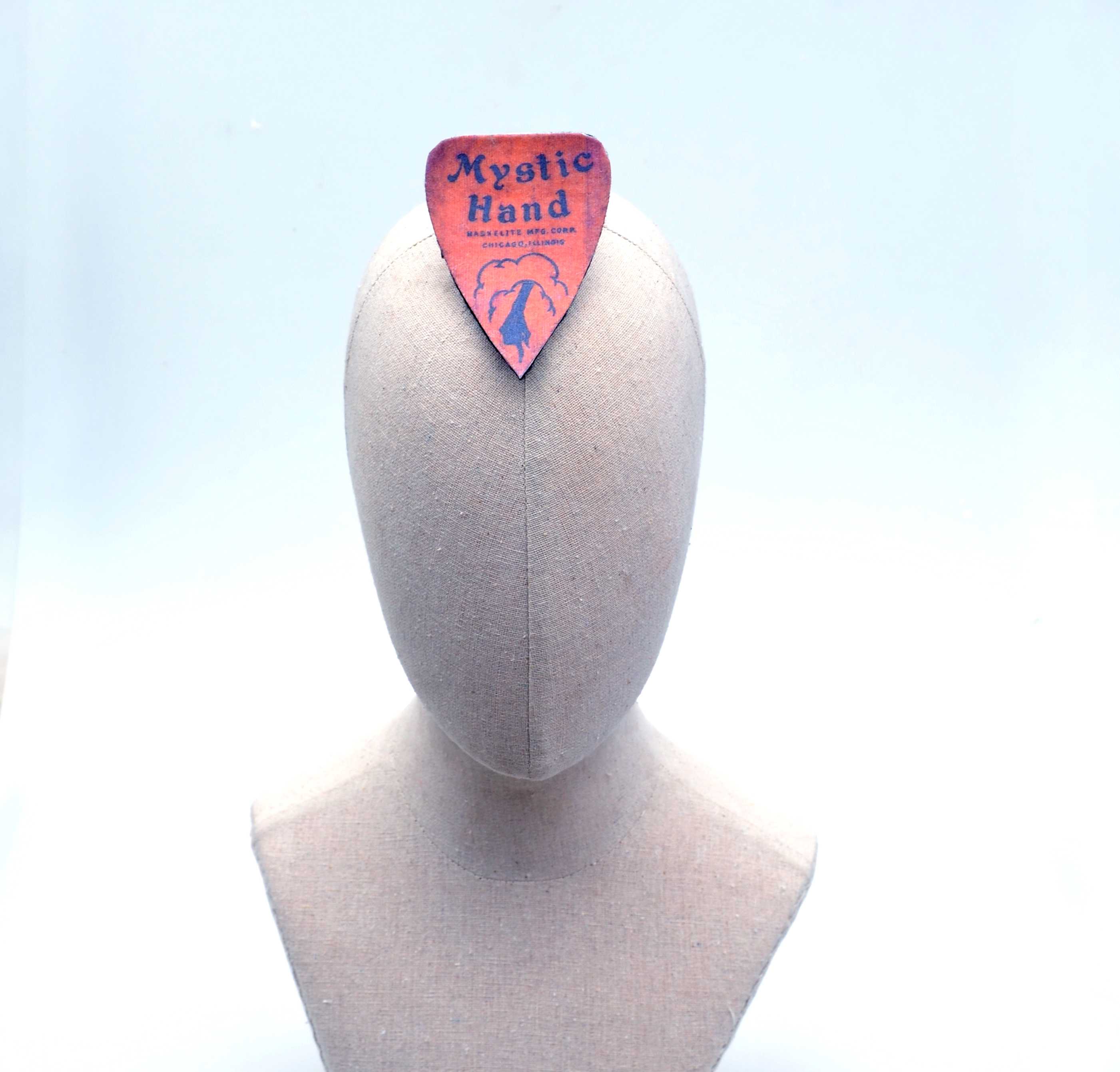 Sharon Needles Ouija Planchette Curved Hair Clip