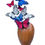 Thumbnail: Red, White and Blue Butterfly Fascinator Hat
