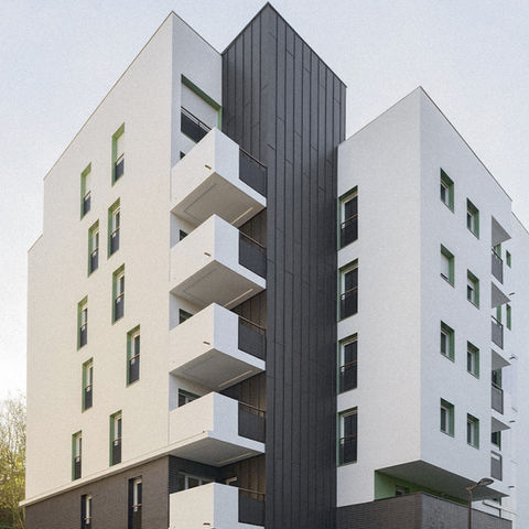 HYDE Architectes Architecture Logements Neufs CDC HABITAT Viry Châtillon Ile de France