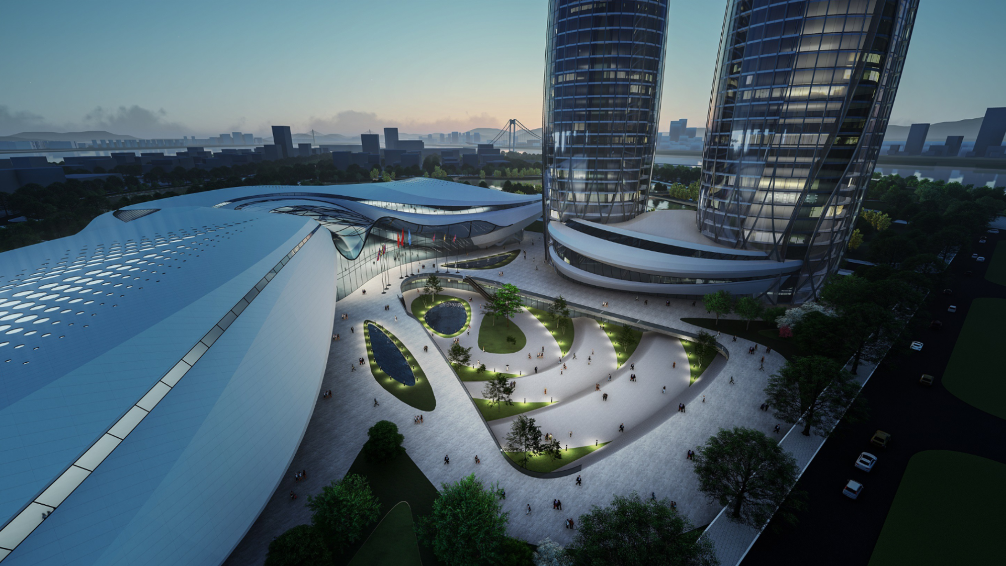 Selected landscape design project