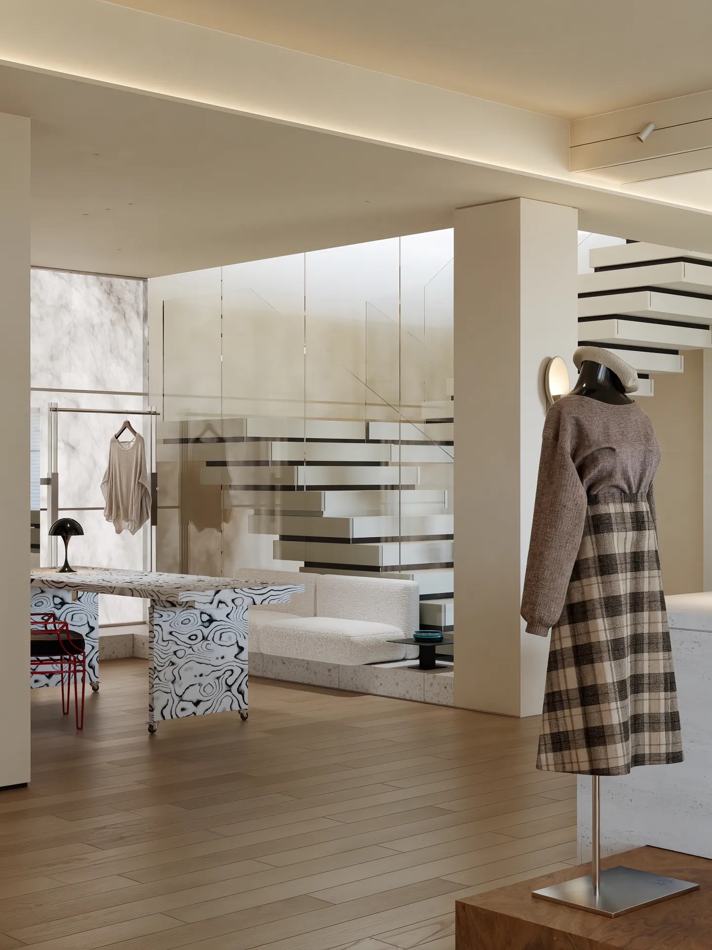 Selected commercial design project
