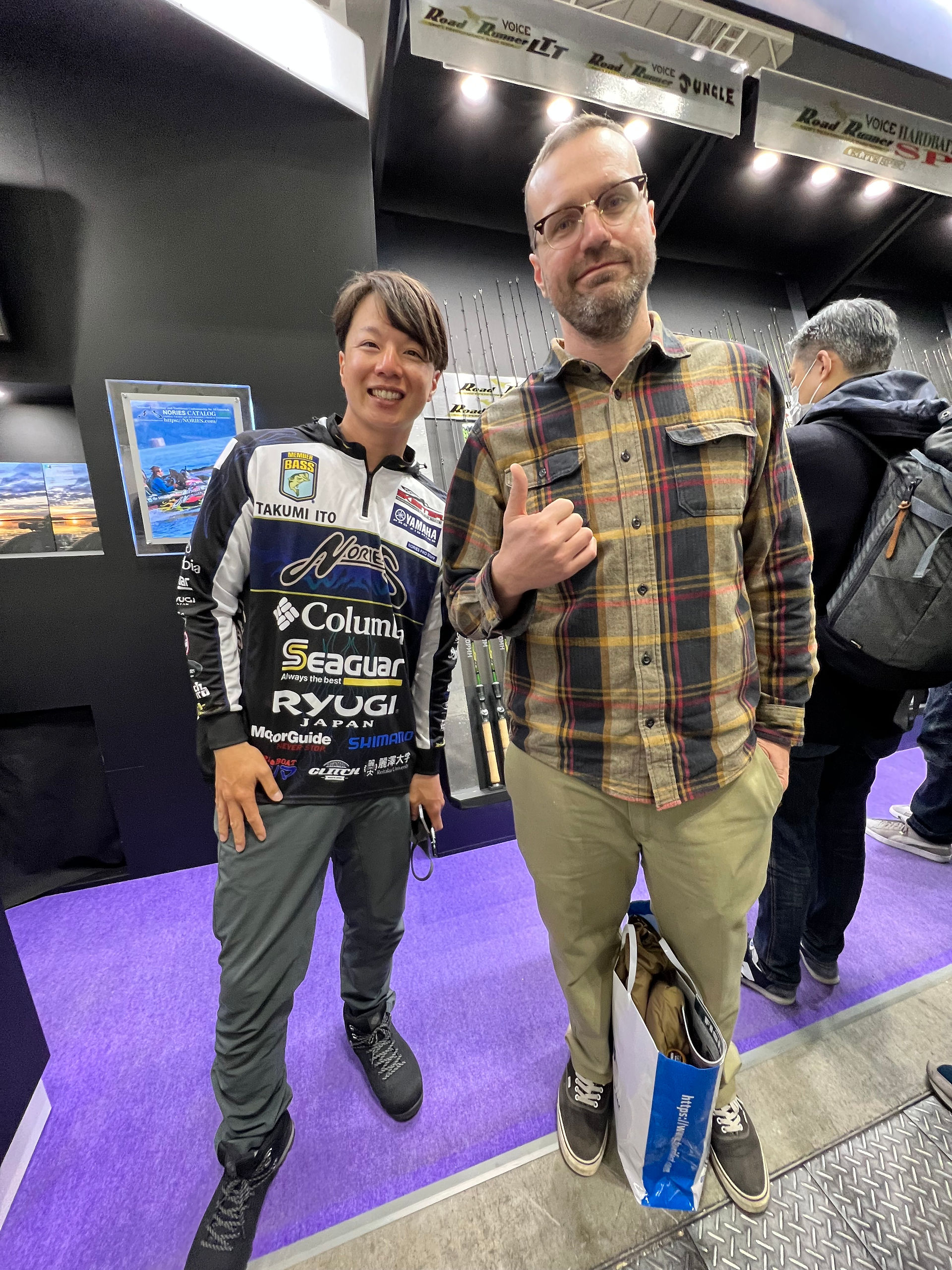 Bass fishing Japan pro angler Takumi Ito