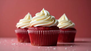Decadent Red Velvet Cupcakes with Cream Cheese Filling and Velvet Frosting