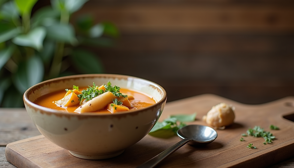 Cozy Chicken Soup for those Chilly Nights