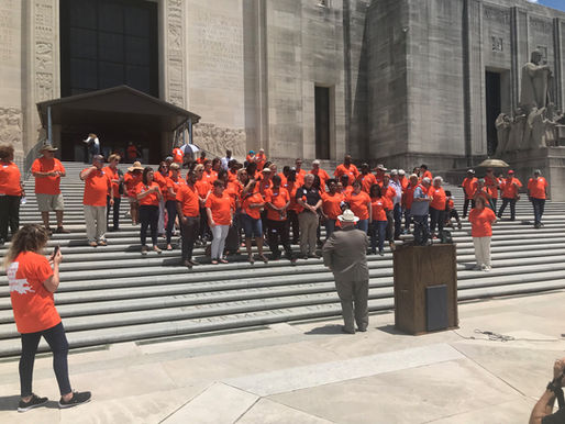 Over 100 Advocates from all over Louisiana Gather at the Capitol for Anti-Hunger Advocacy Day