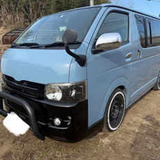 ハイエースの格安オールペン施工事例 栃木県足利市PRB Car Repaint
