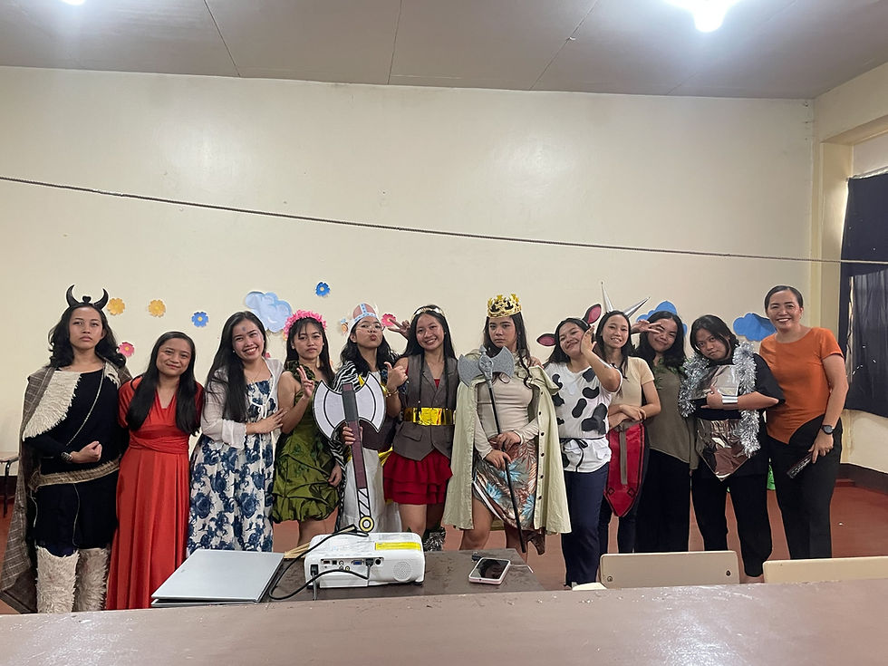 2nd Year English Majors Perform Norse Creation Myth