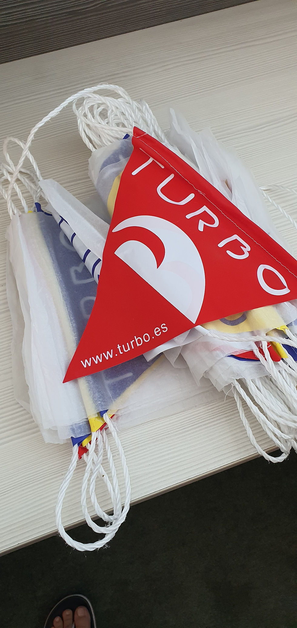 Minijatura: Zastavice za okret leđno