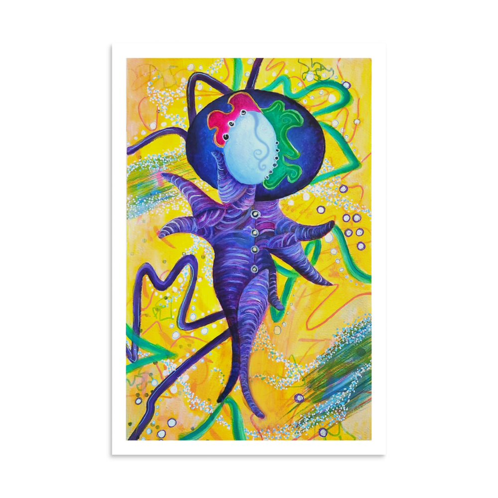 Sexy Clown (mini) 5"x7"
