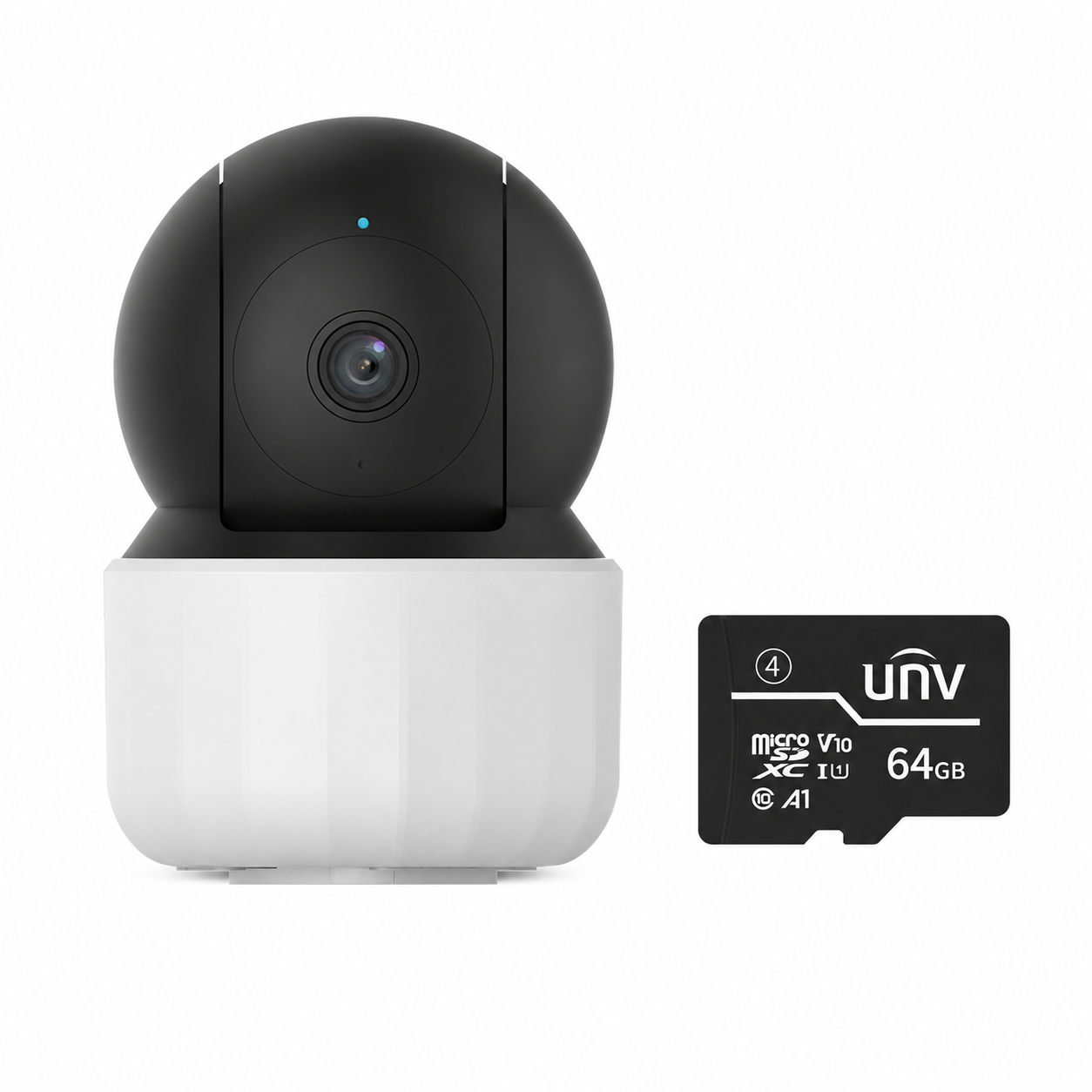 Camara WiFi Interior 360 Uniarch Uho-S3E-M3-A 3MP + SD 64GB
