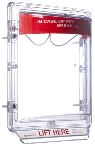 Stopper Transparente para Estación de Incendio de Embutir STI-1200 | STI-USA