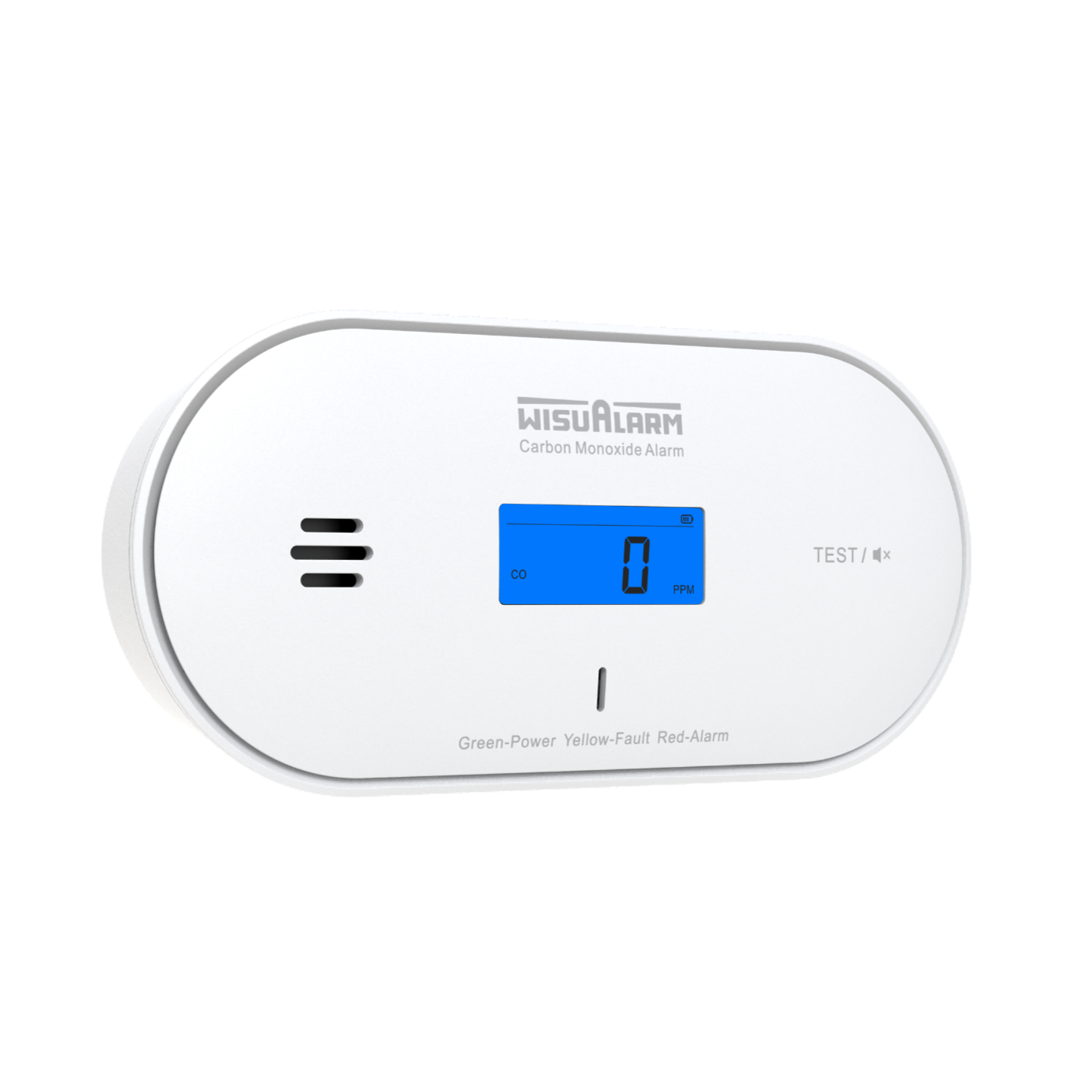 Alarma Sensor CO deteccion Temperatura y Humedad Autonomo HY-GC30A | WISUALARM