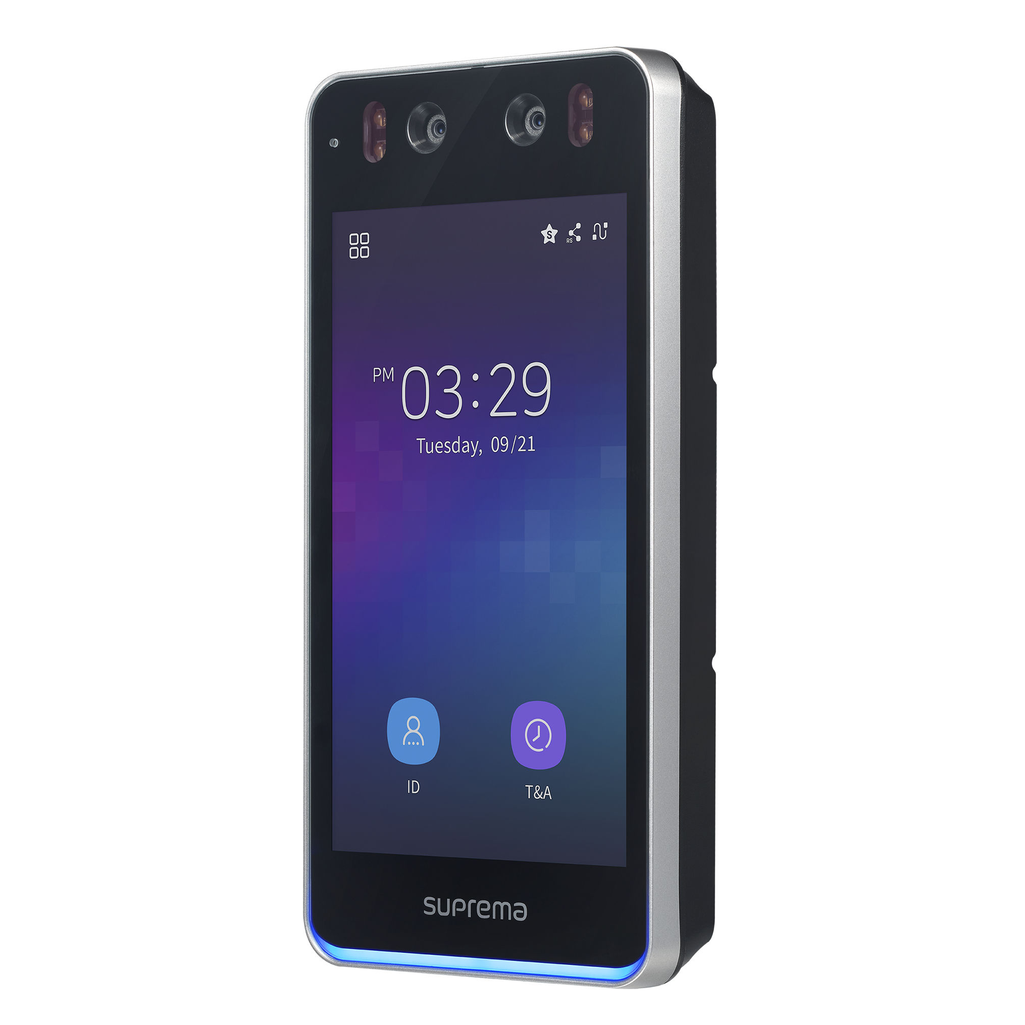 BioStation 3 Autenticacion Facial WiFi RFID Intercom VoIP PoE BS3-APWB | SUPREMA