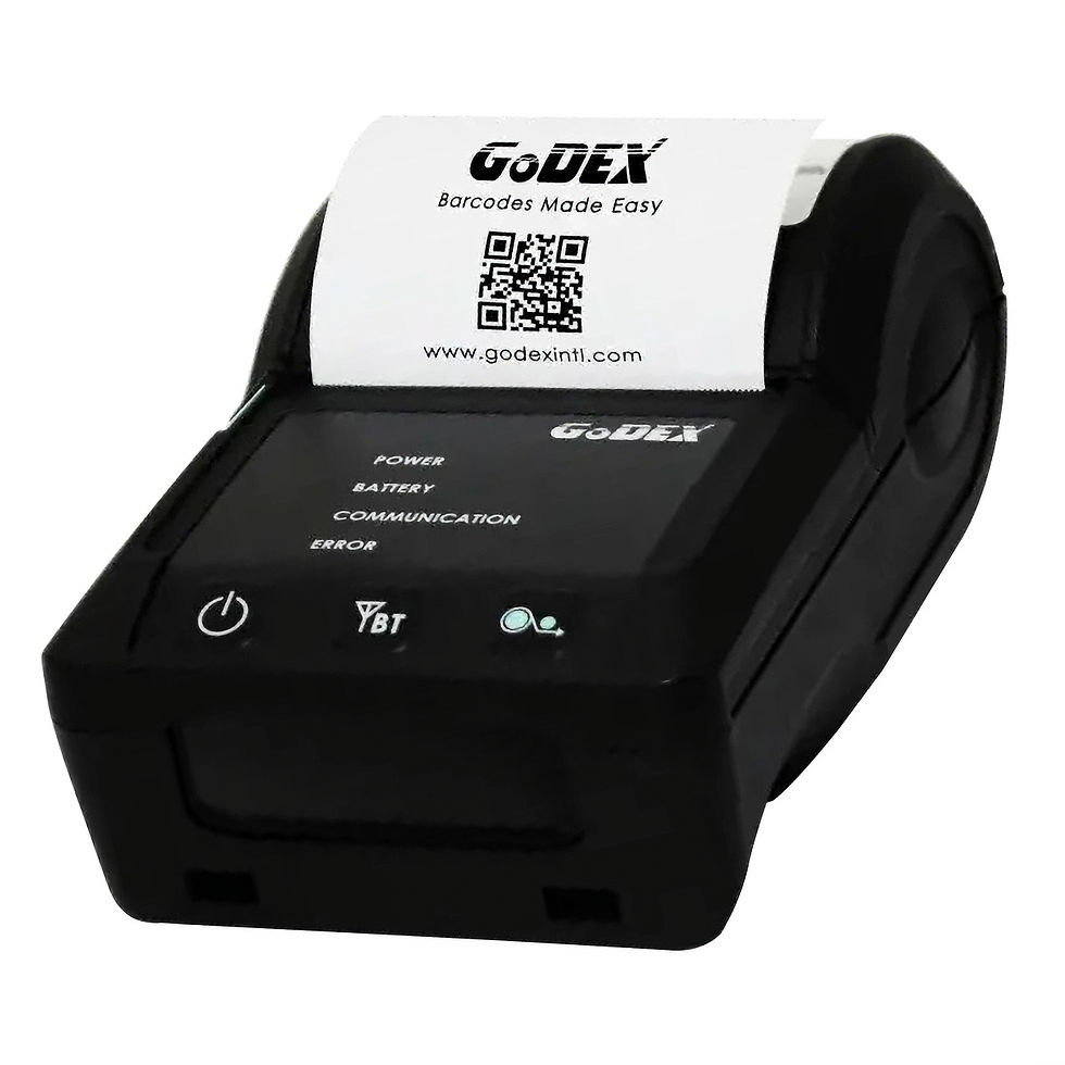 Impresora de Etiquetas Térmica Directa Portátil Bluetooth MX30 | GoDEX
