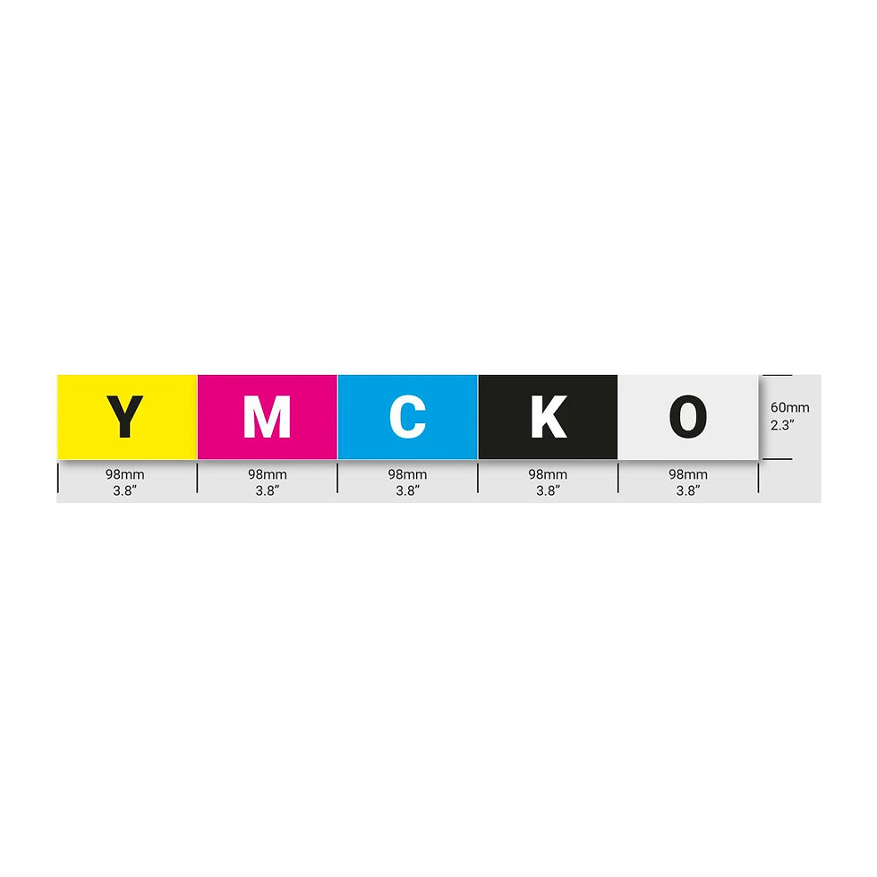MATICA Cinta YMCKO PR20307301 | Para Impresora a Una Cara (250 Imp.)